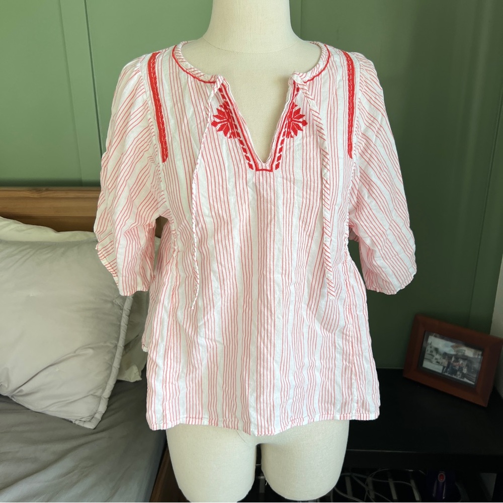 Banana Republic Striped Blouse
